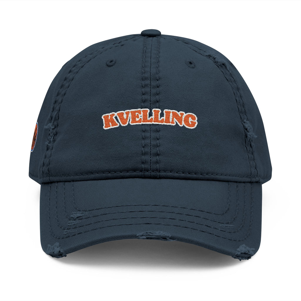 Distressed Kvelling NYK Dad Hat