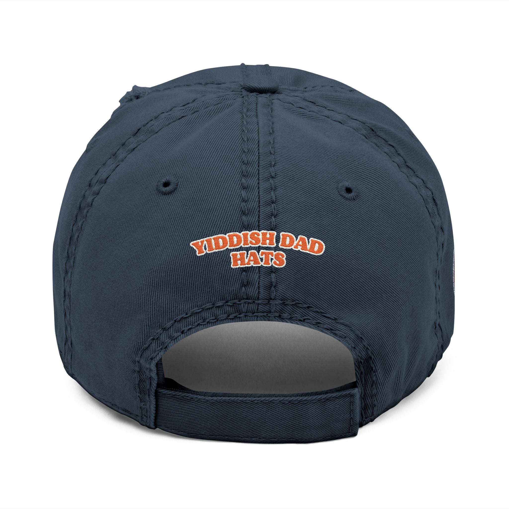 Distressed NYK Dad Hat – Yiddish Dad Hats
