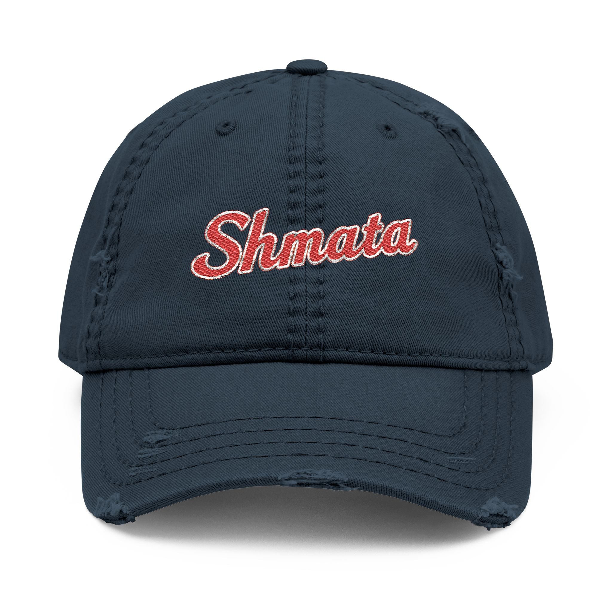Distressed Shmata Dad Hat