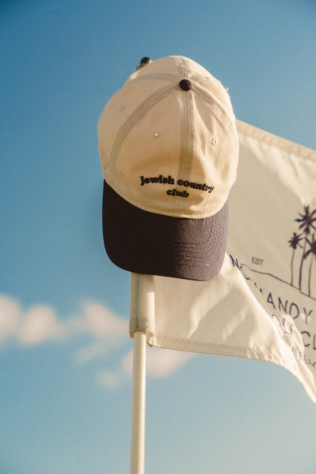 Jewish Country Club Dad Hat (Navy)