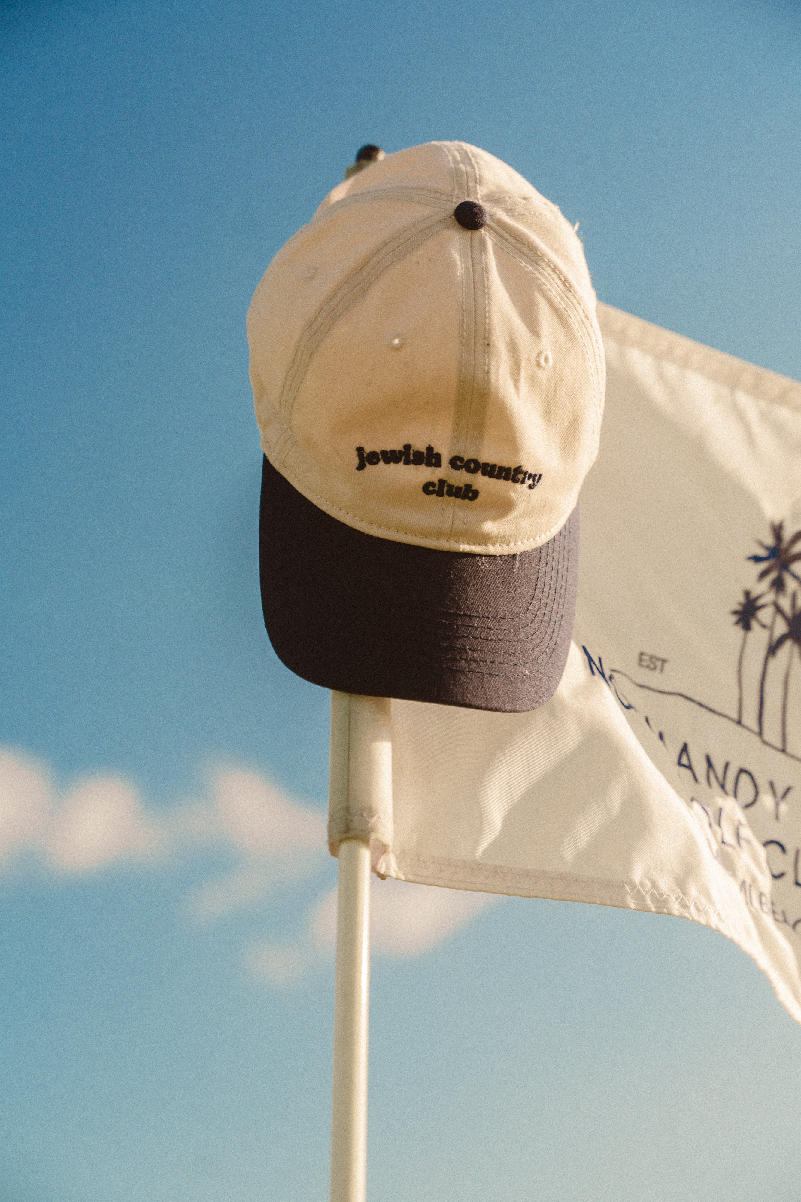 Jewish Country Club Dad Hat (Navy)