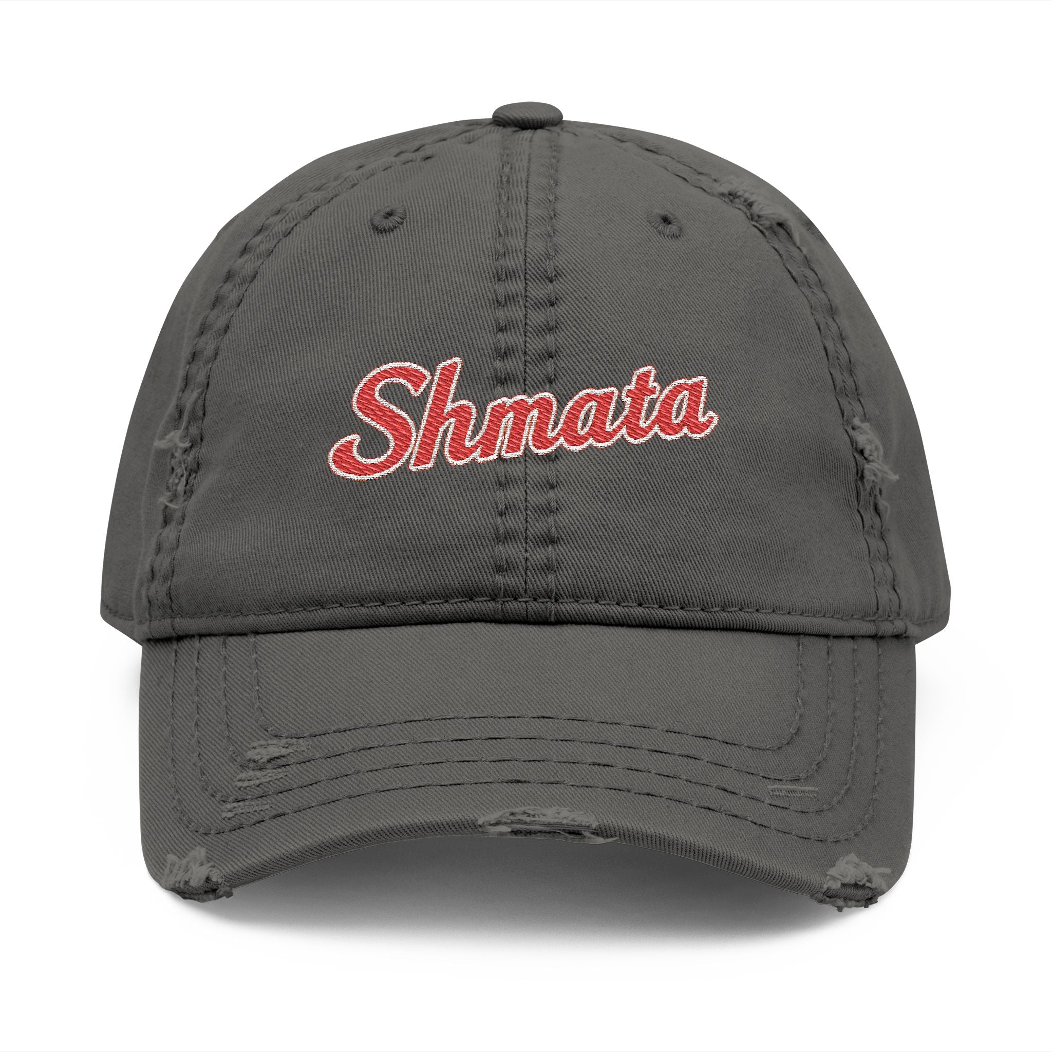 Distressed Shmata Dad Hat