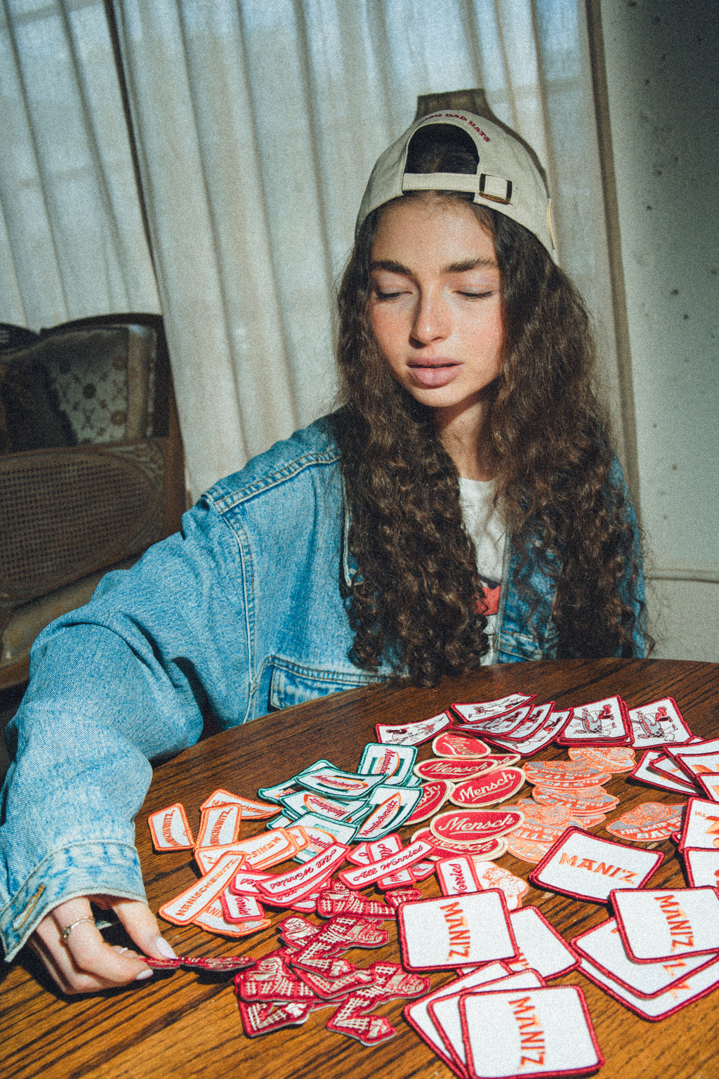 Manischewitz x Yiddish Dad Hat Patches