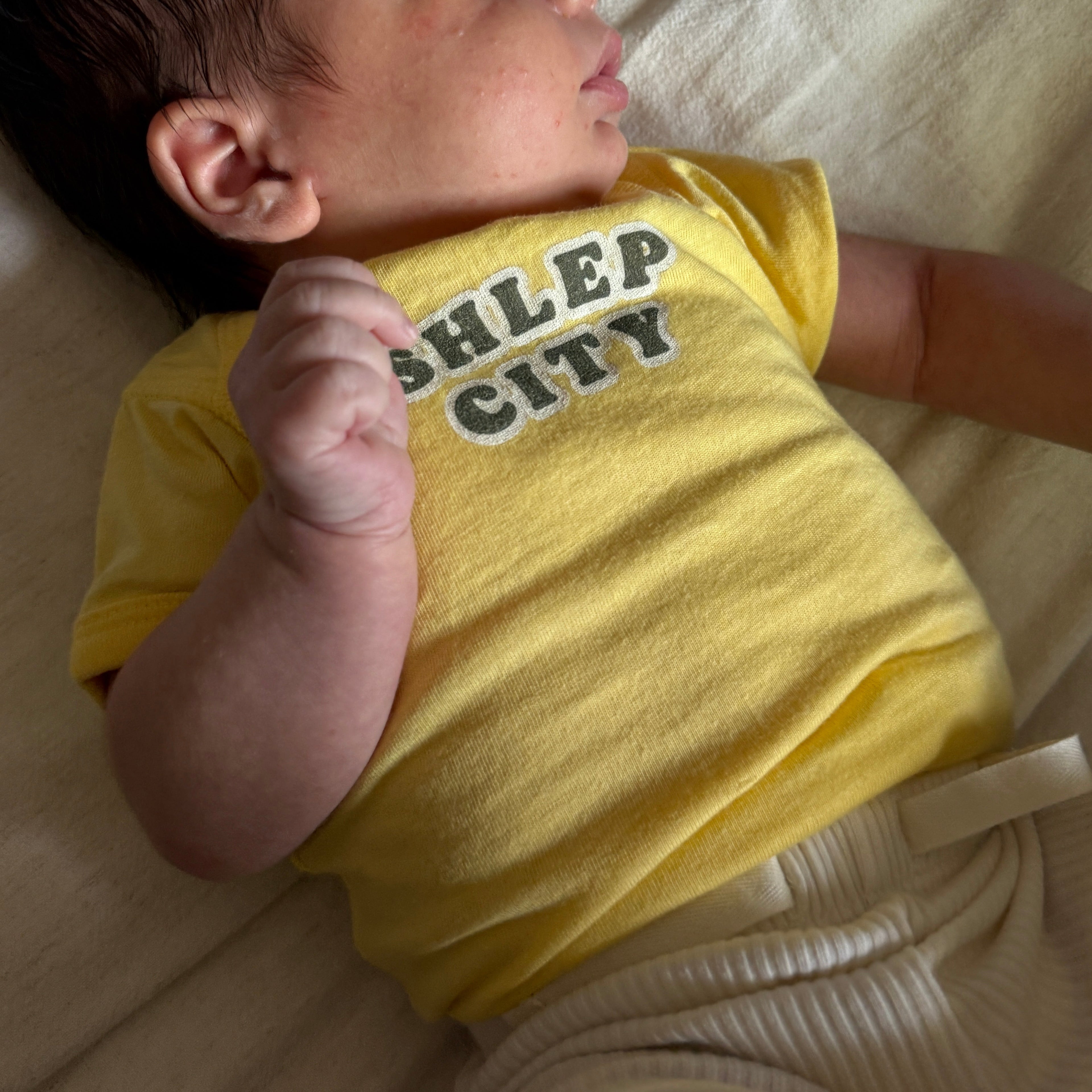 Shlep City Jersey Onesie