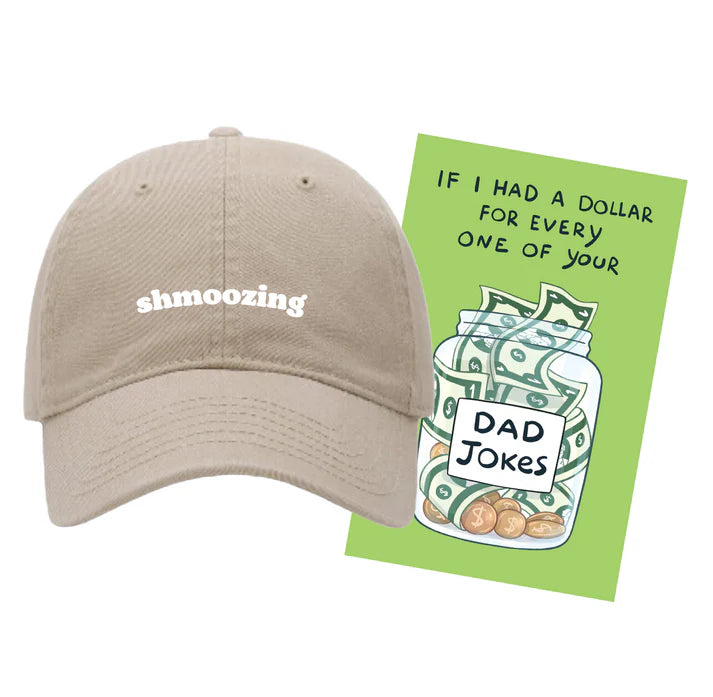 Father's Day Special | Shmoozing Cap & Card
